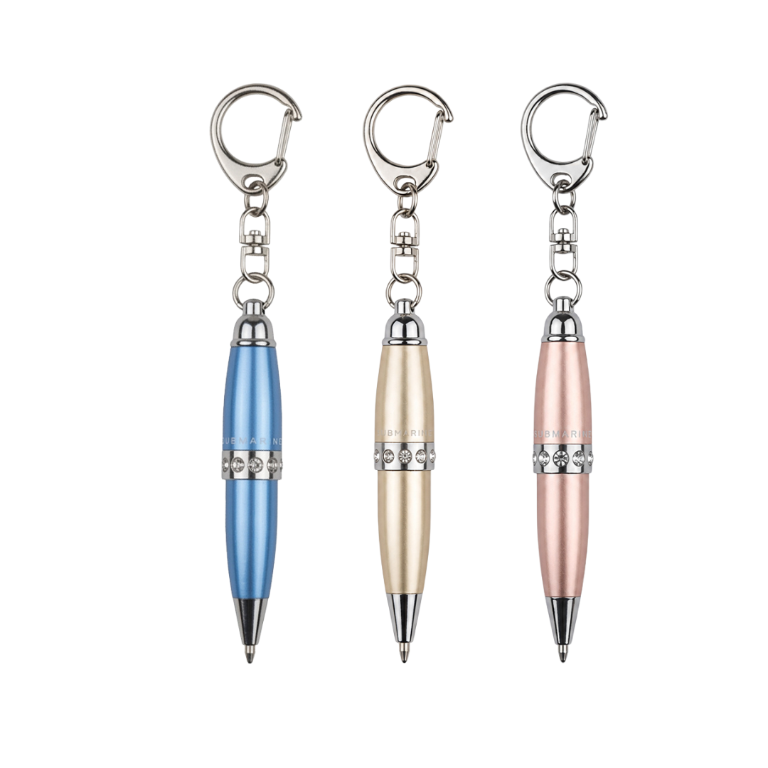 Mini Pop Metallic Ball Pen – Set Of 3
