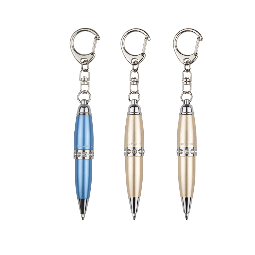 Mini Pop Metallic Ball Pen – Set Of 3
