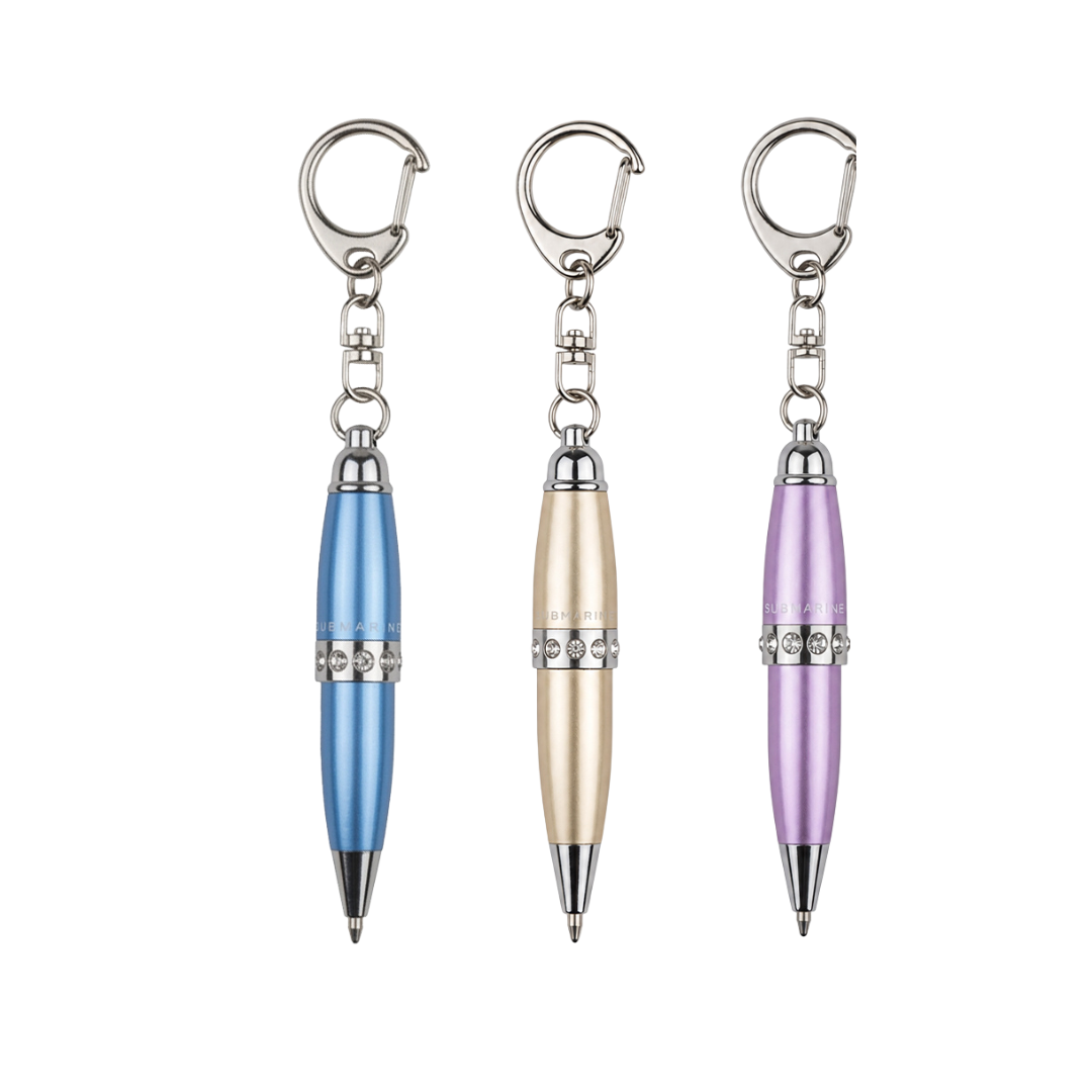 Mini Pop Metallic Ball Pen – Set Of 3