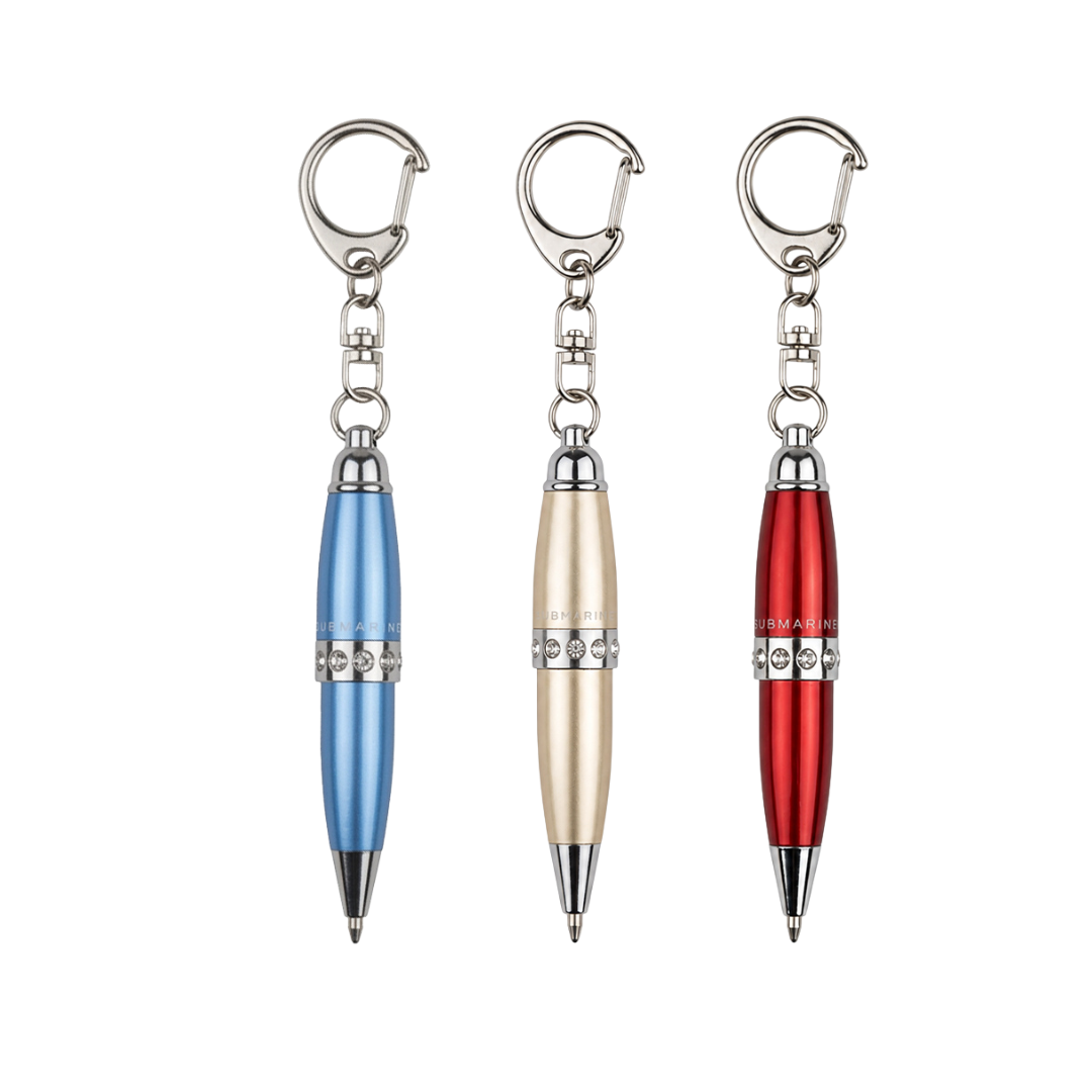 Mini Pop Metallic Ball Pen – Set Of 3