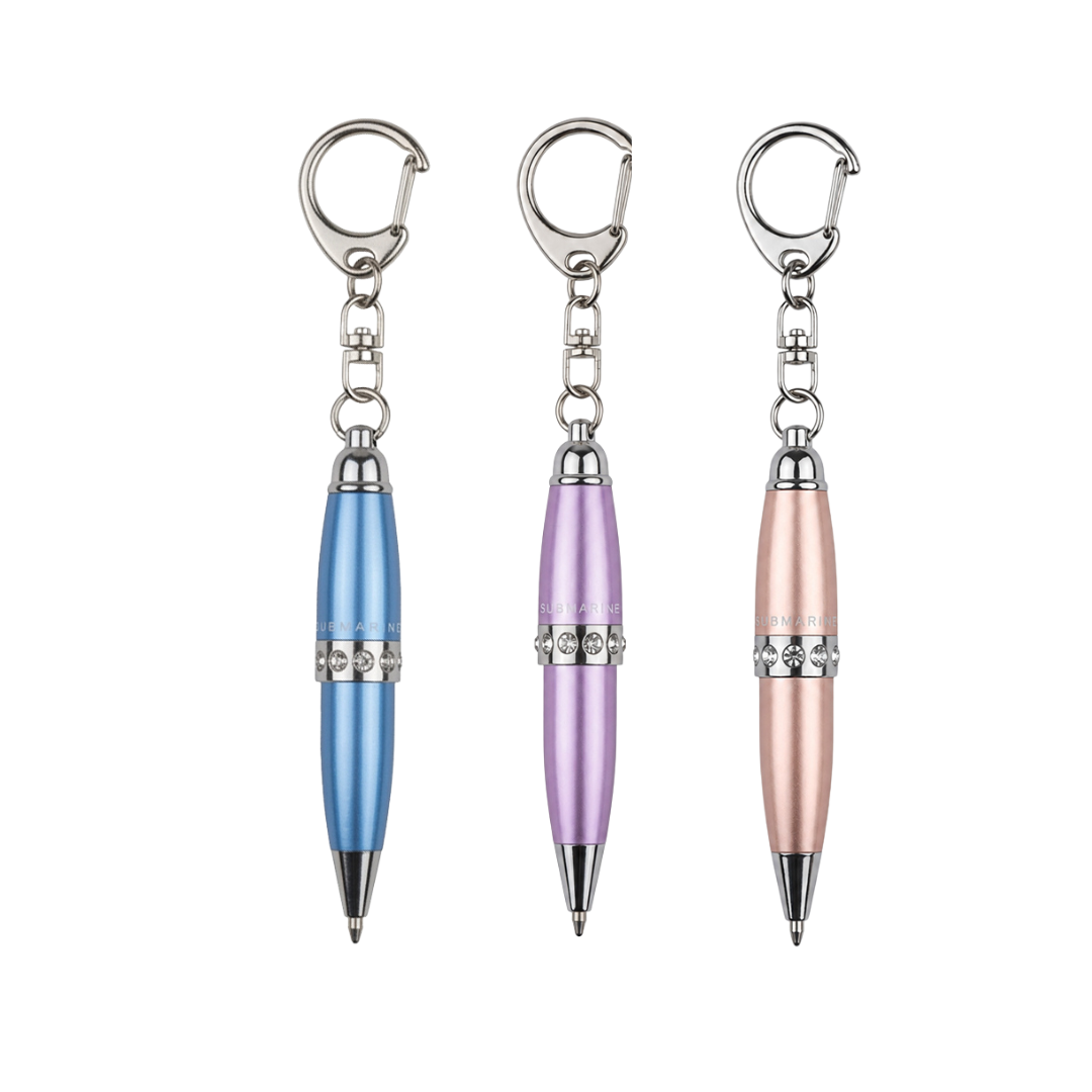 Mini Pop Metallic Ball Pen – Set Of 3