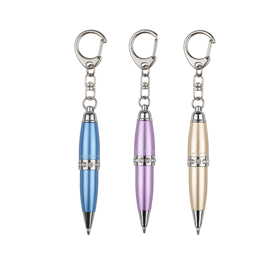 Mini Pop Metallic Ball Pen – Set Of 3