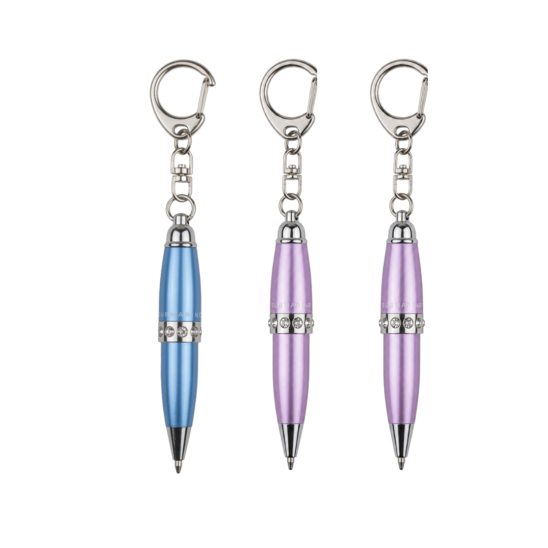 Mini Pop Metallic Ball Pen – Set Of 3