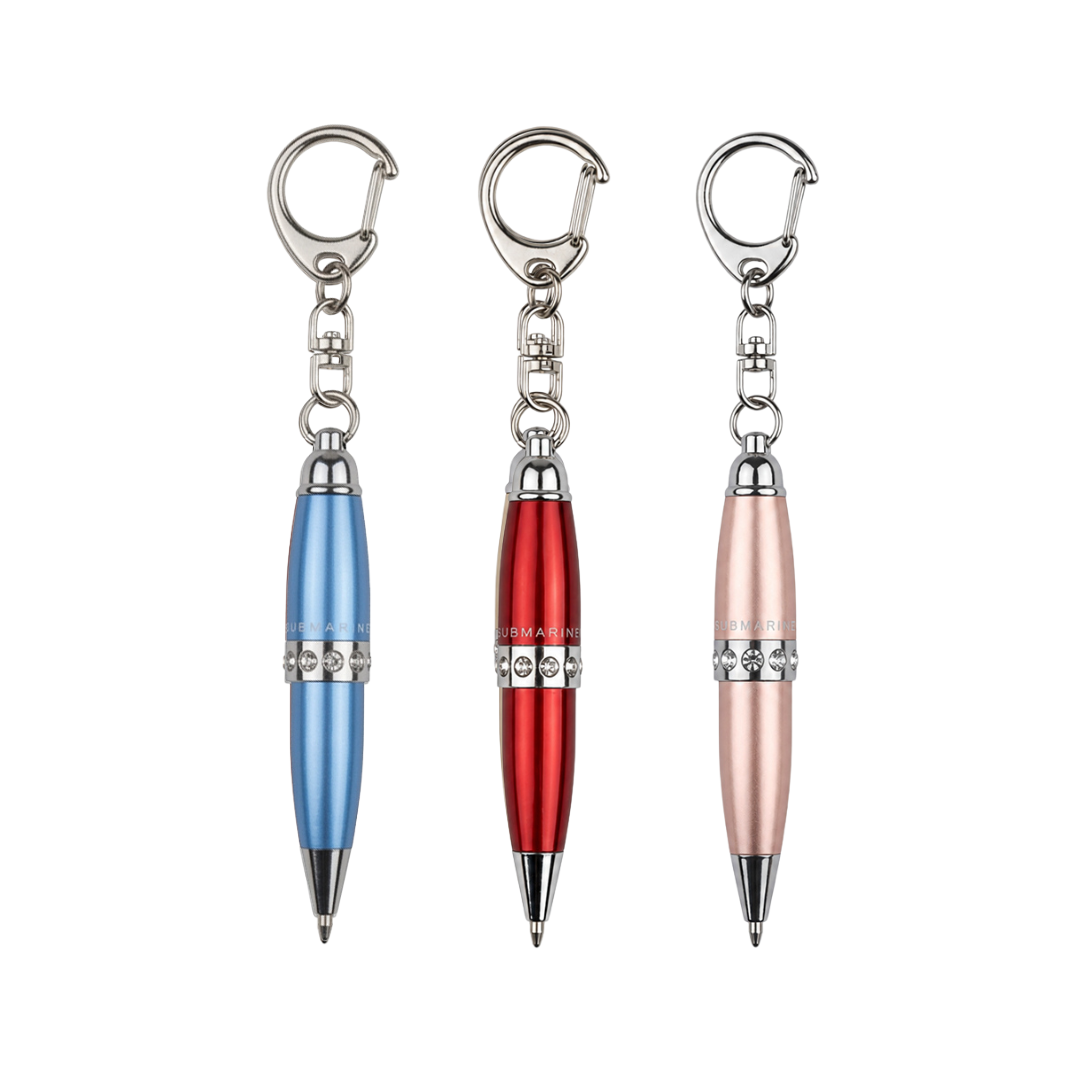 Mini Pop Metallic Ball Pen – Set Of 3