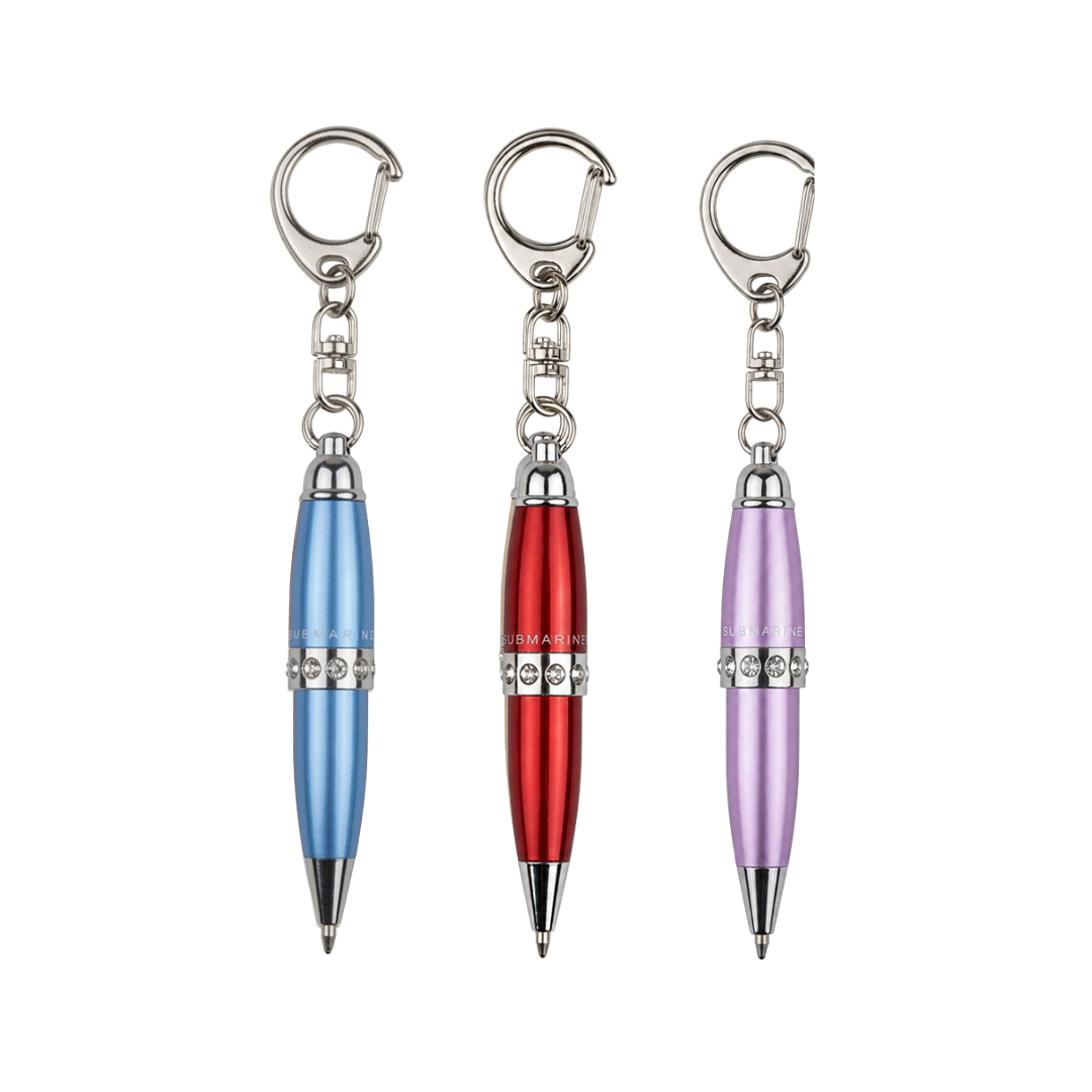 Mini Pop Metallic Ball Pen – Set Of 3