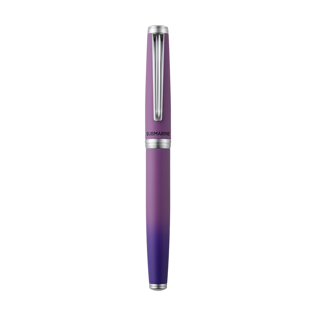 Horizon Dual Shade Fragrance Roller & Fountain Pen Set - Serene Lavender