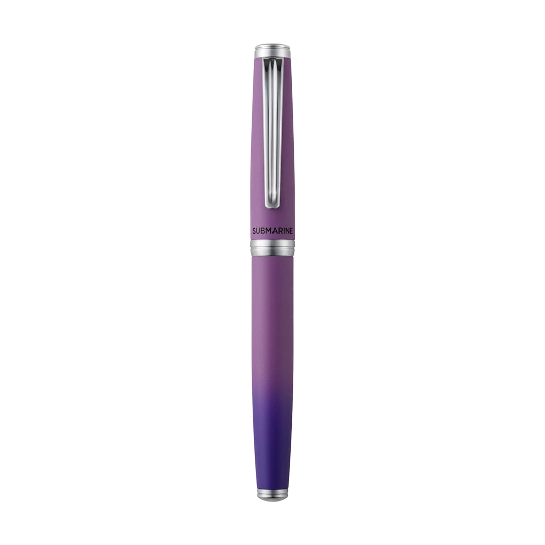 Horizon Dual Shade Fragrance Roller & Fountain Pen Set - Serene Lavender