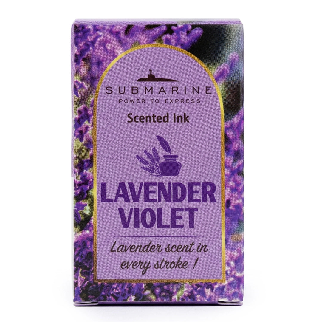 Horizon Dual Shade Fragrance Roller & Fountain Pen Set - Serene Lavender