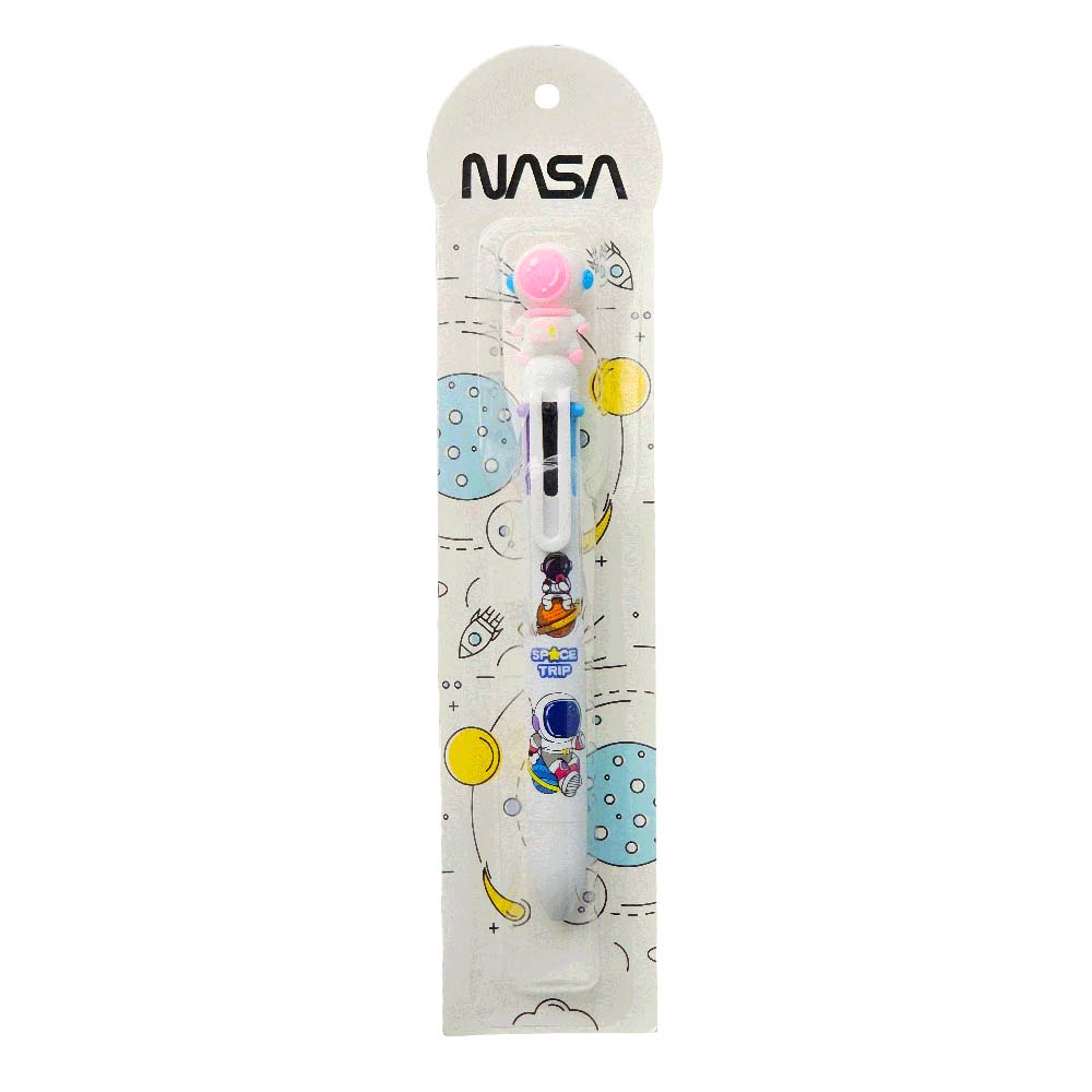 Nasa Multi Colour Kids Pen Pack of 5
