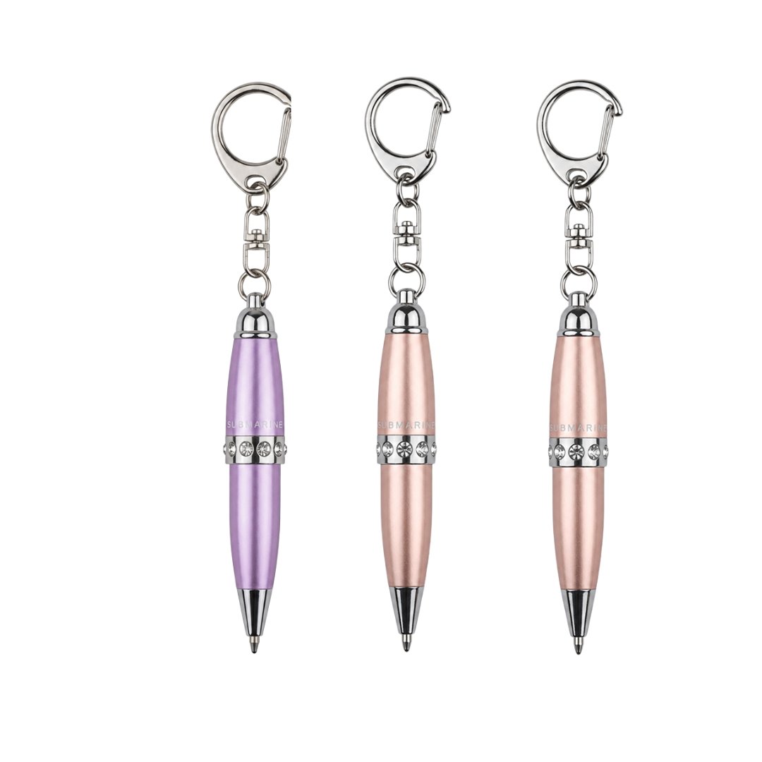 Mini Pop Metallic Ball Pen – Set Of 3