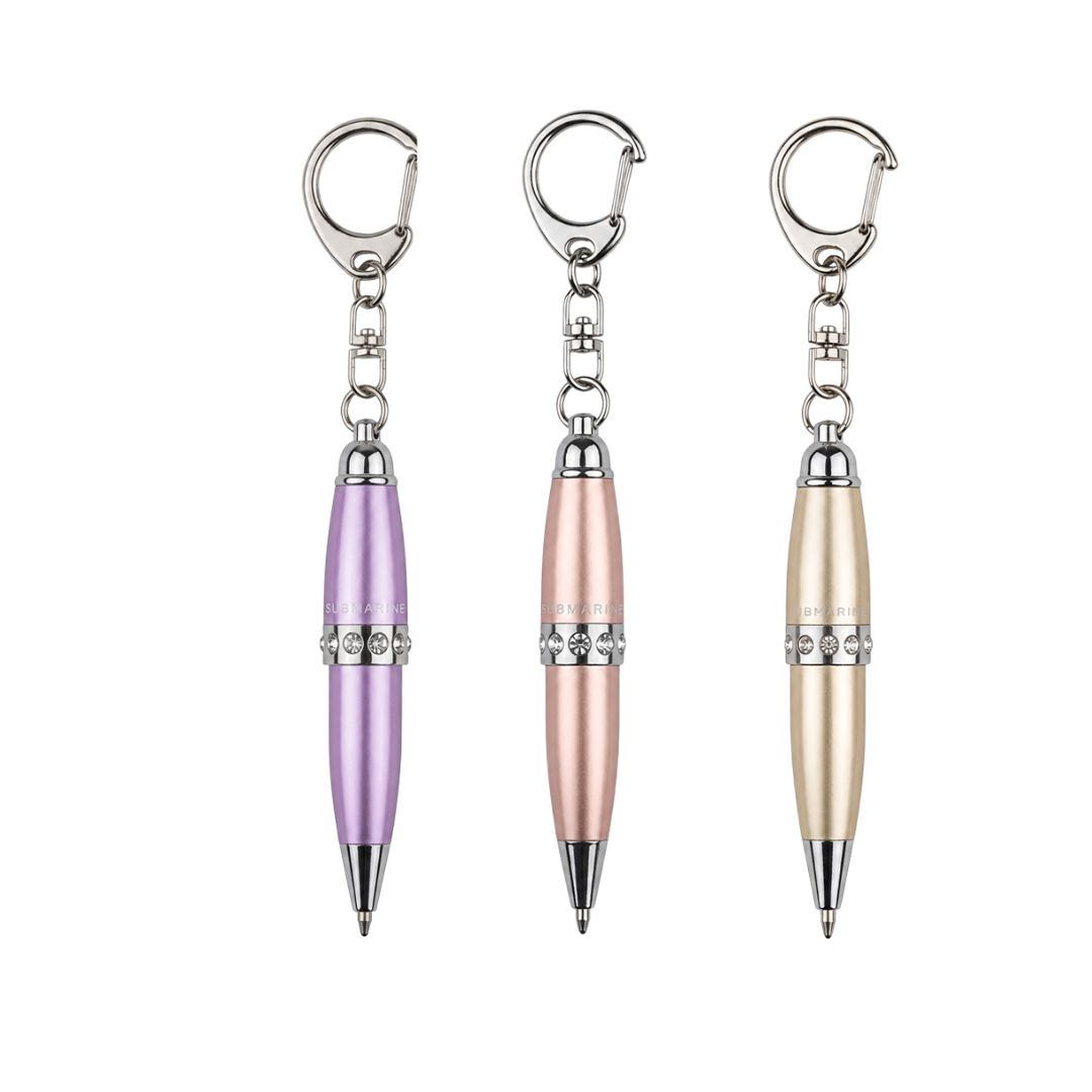 Mini Pop Metallic Ball Pen – Set Of 3