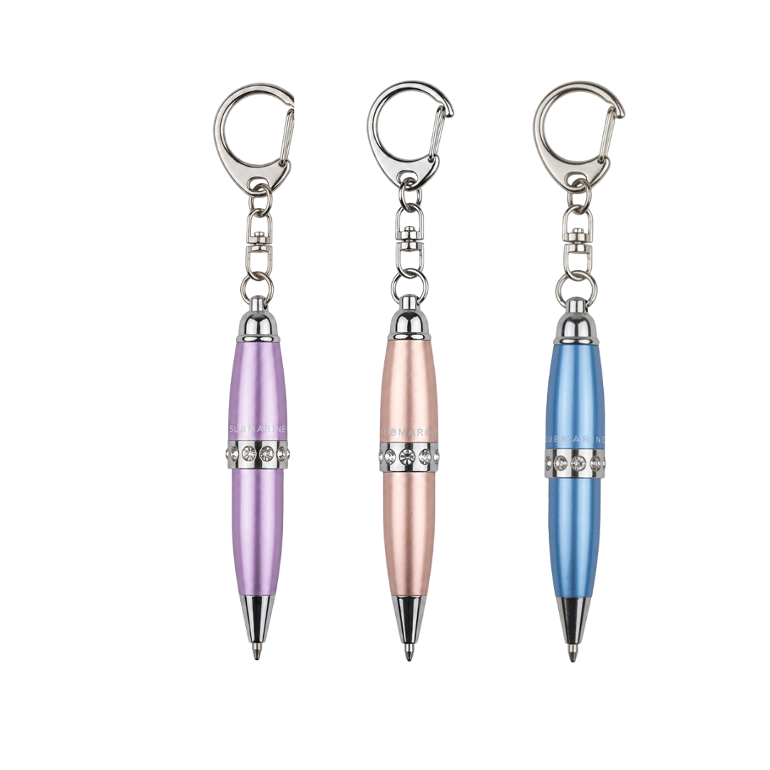 Mini Pop Metallic Ball Pen – Set Of 3