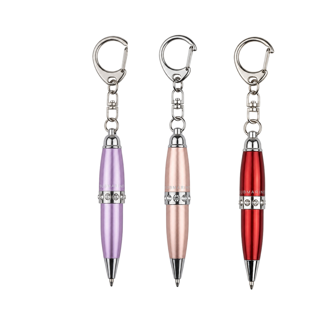Mini Pop Metallic Ball Pen – Set Of 3