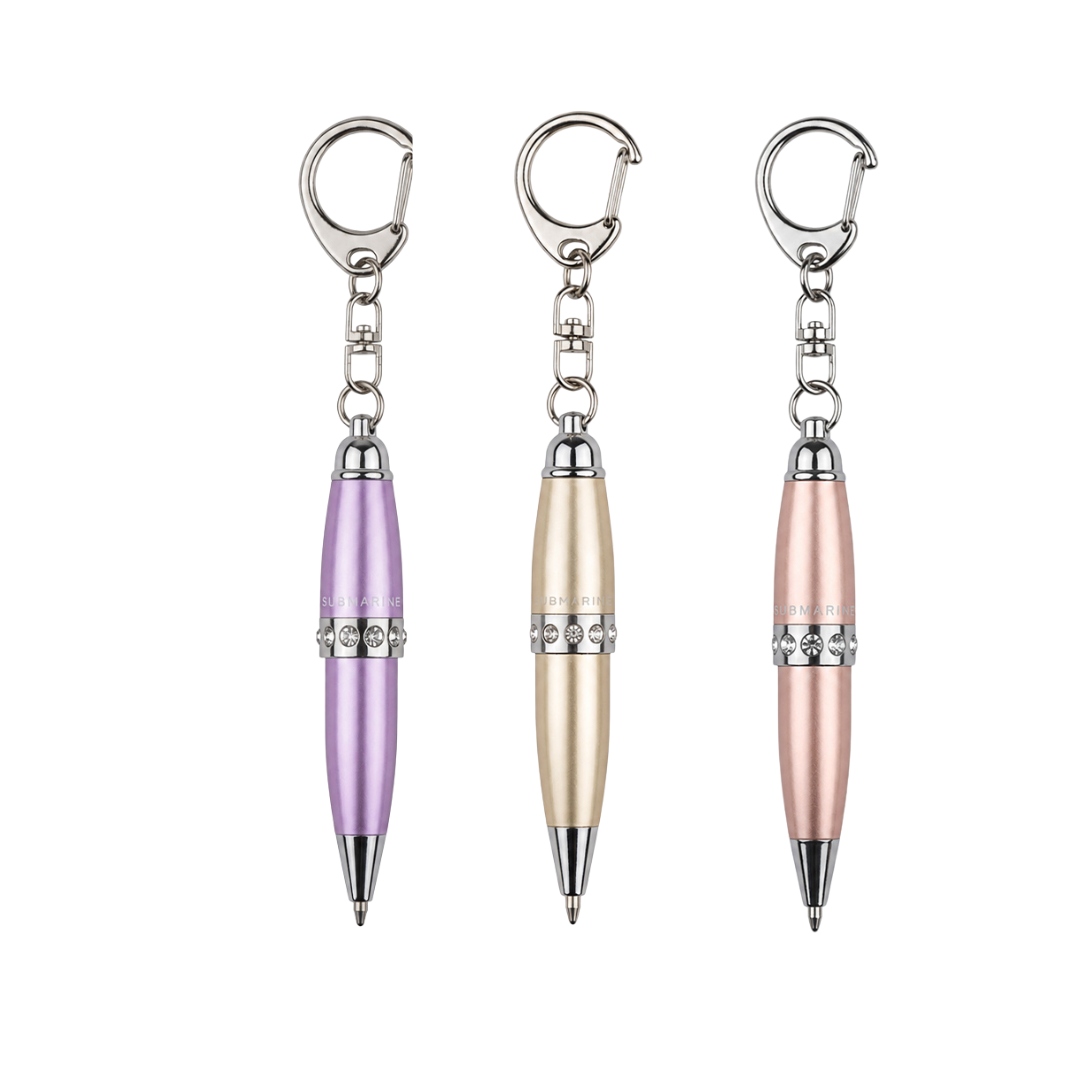 Mini Pop Metallic Ball Pen – Set Of 3