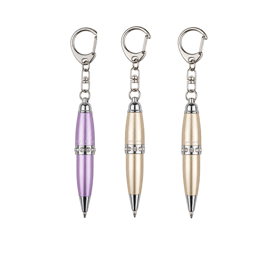 Mini Pop Metallic Ball Pen – Set Of 3