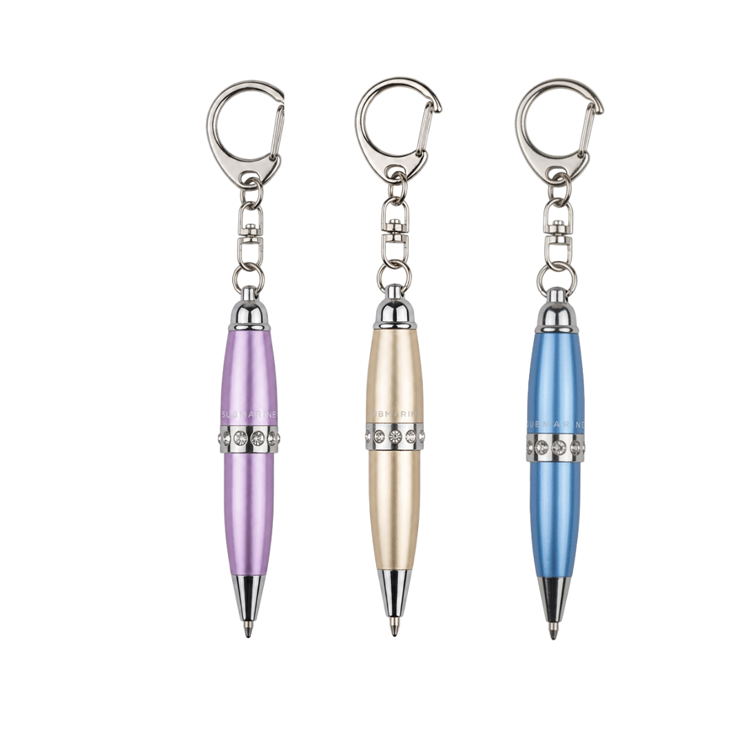 Mini Pop Metallic Ball Pen – Set Of 3