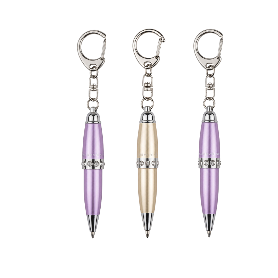 Mini Pop Metallic Ball Pen – Set Of 3