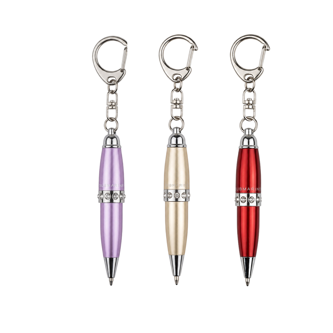 Mini Pop Metallic Ball Pen – Set Of 3