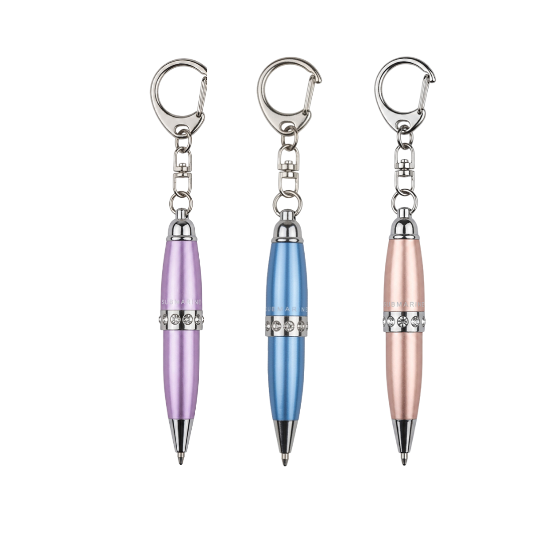 Mini Pop Metallic Ball Pen – Set Of 3