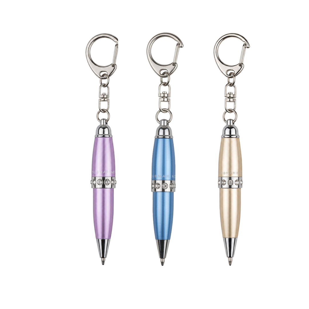 Mini Pop Metallic Ball Pen – Set Of 3