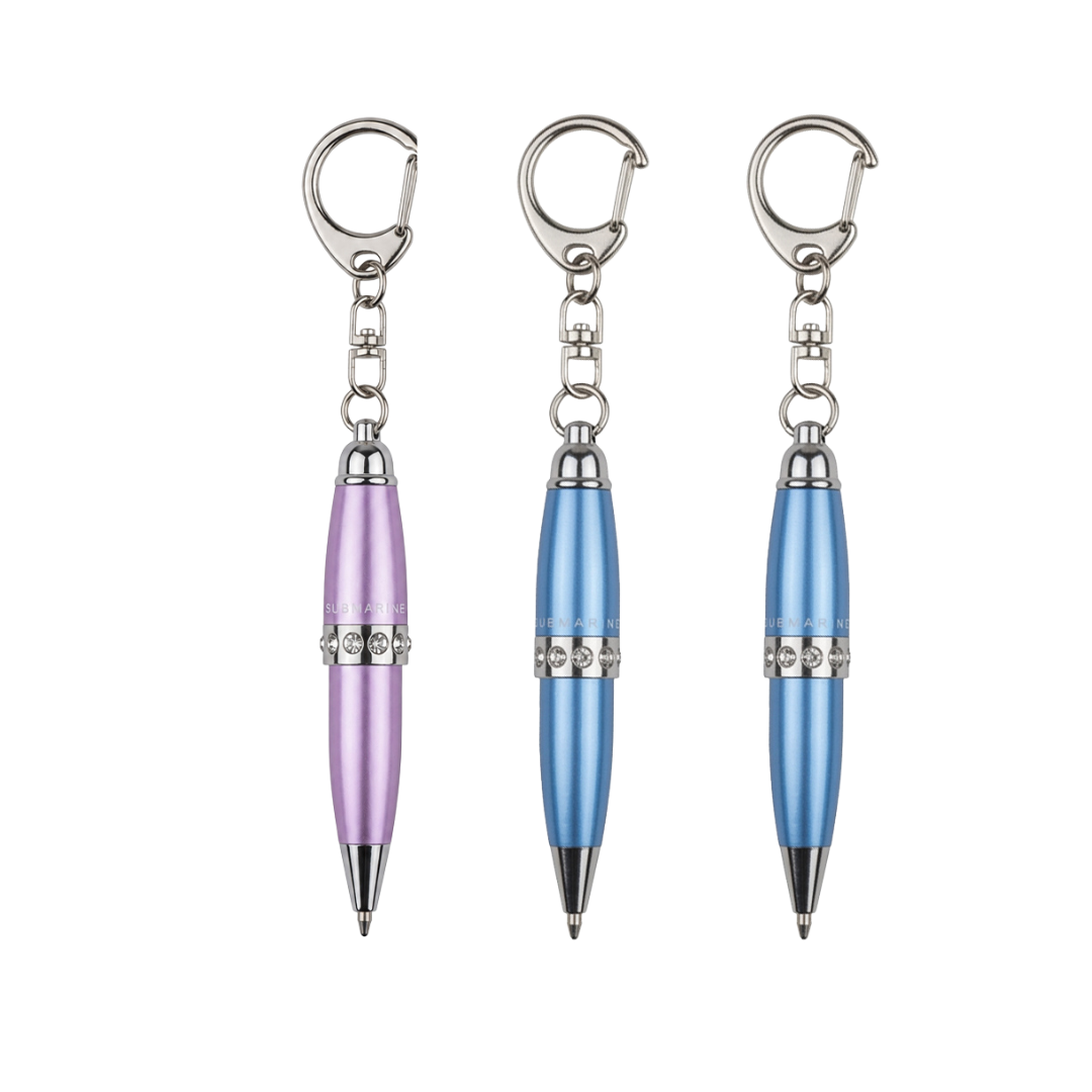 Mini Pop Metallic Ball Pen – Set Of 3