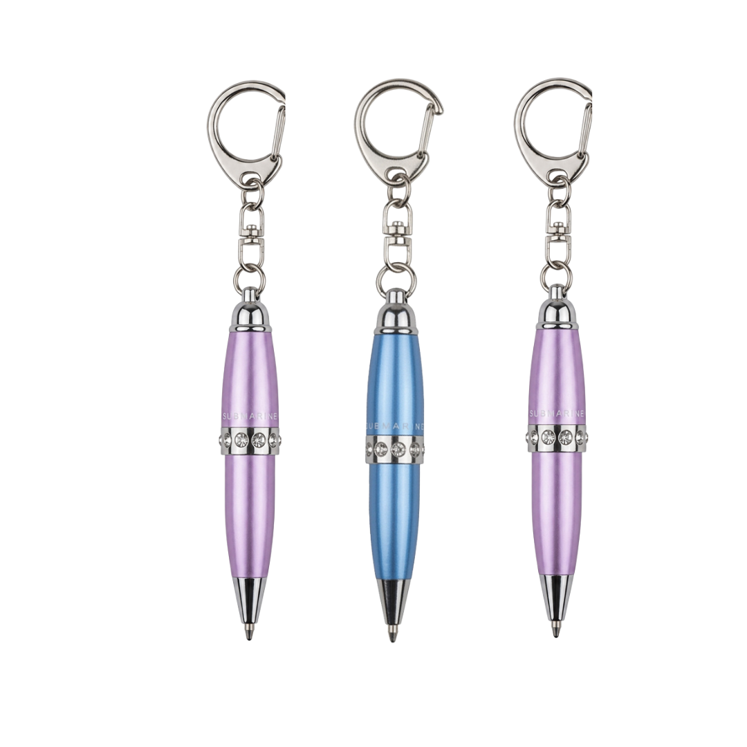 Mini Pop Metallic Ball Pen – Set Of 3