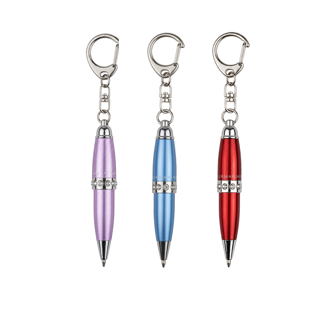 Mini Pop Metallic Ball Pen – Set Of 3