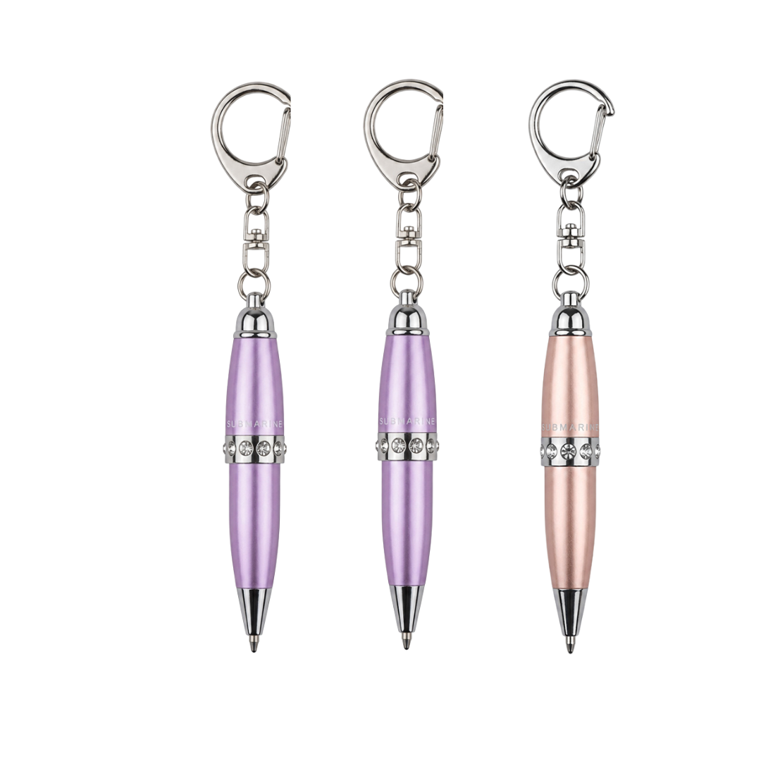 Mini Pop Metallic Ball Pen – Set Of 3