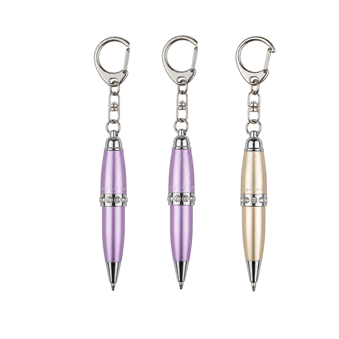 Mini Pop Metallic Ball Pen – Set Of 3
