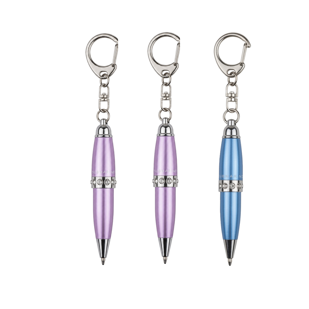 Mini Pop Metallic Ball Pen – Set Of 3