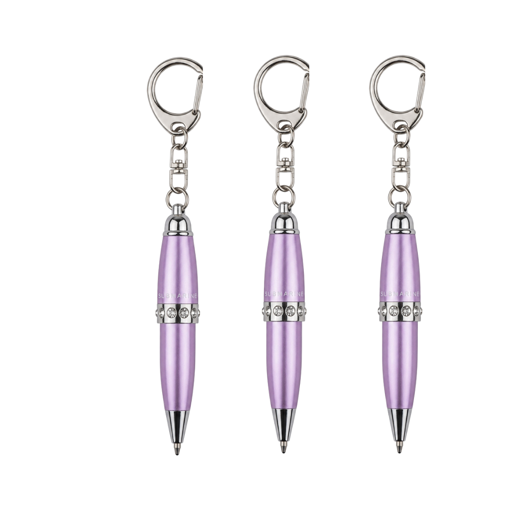 Mini Pop Metallic Ball Pen – Set Of 3