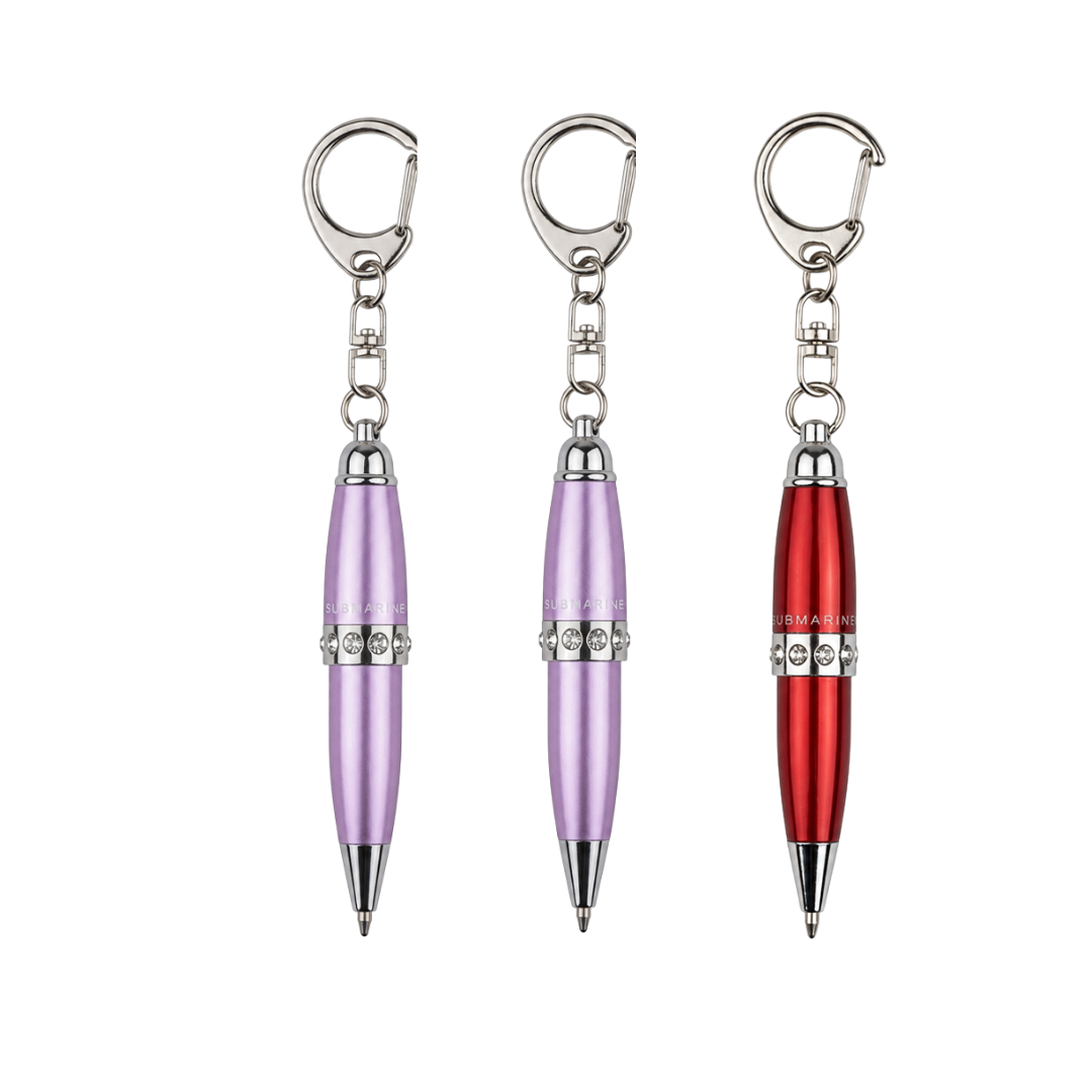 Mini Pop Metallic Ball Pen – Set Of 3