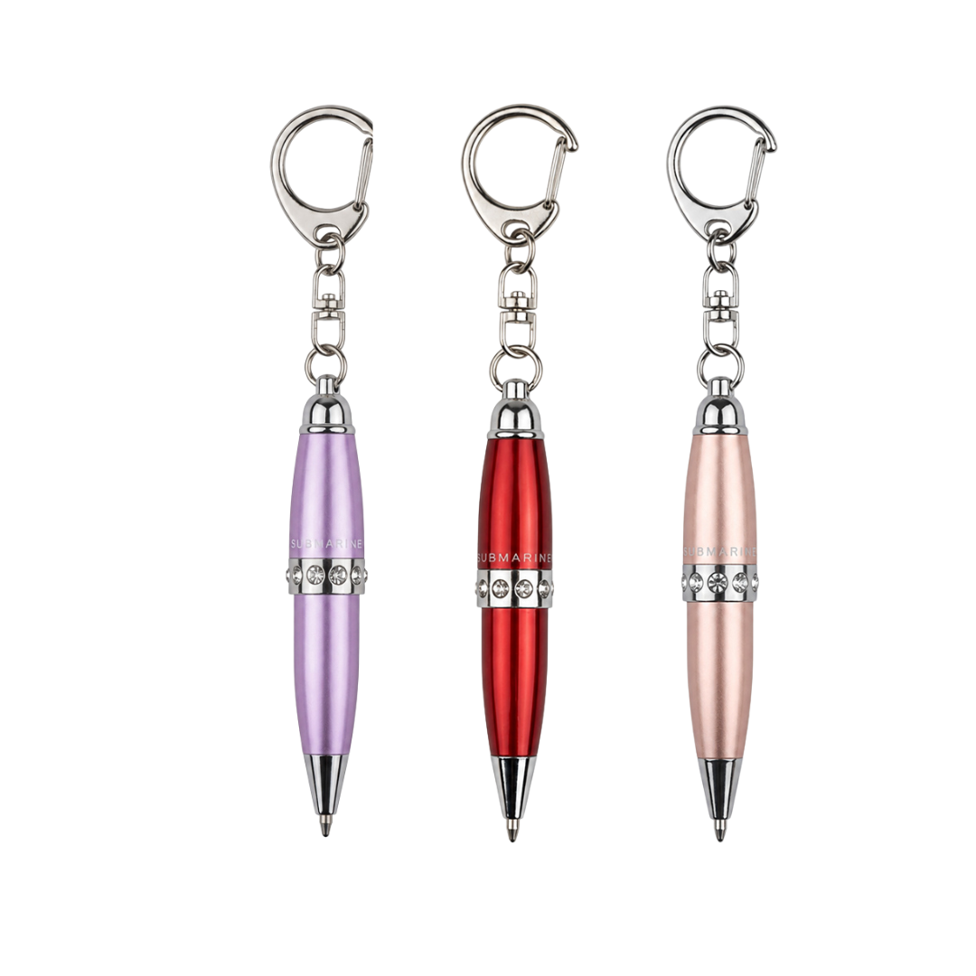 Mini Pop Metallic Ball Pen – Set Of 3