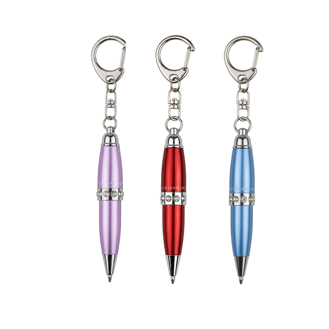Mini Pop Metallic Ball Pen – Set Of 3