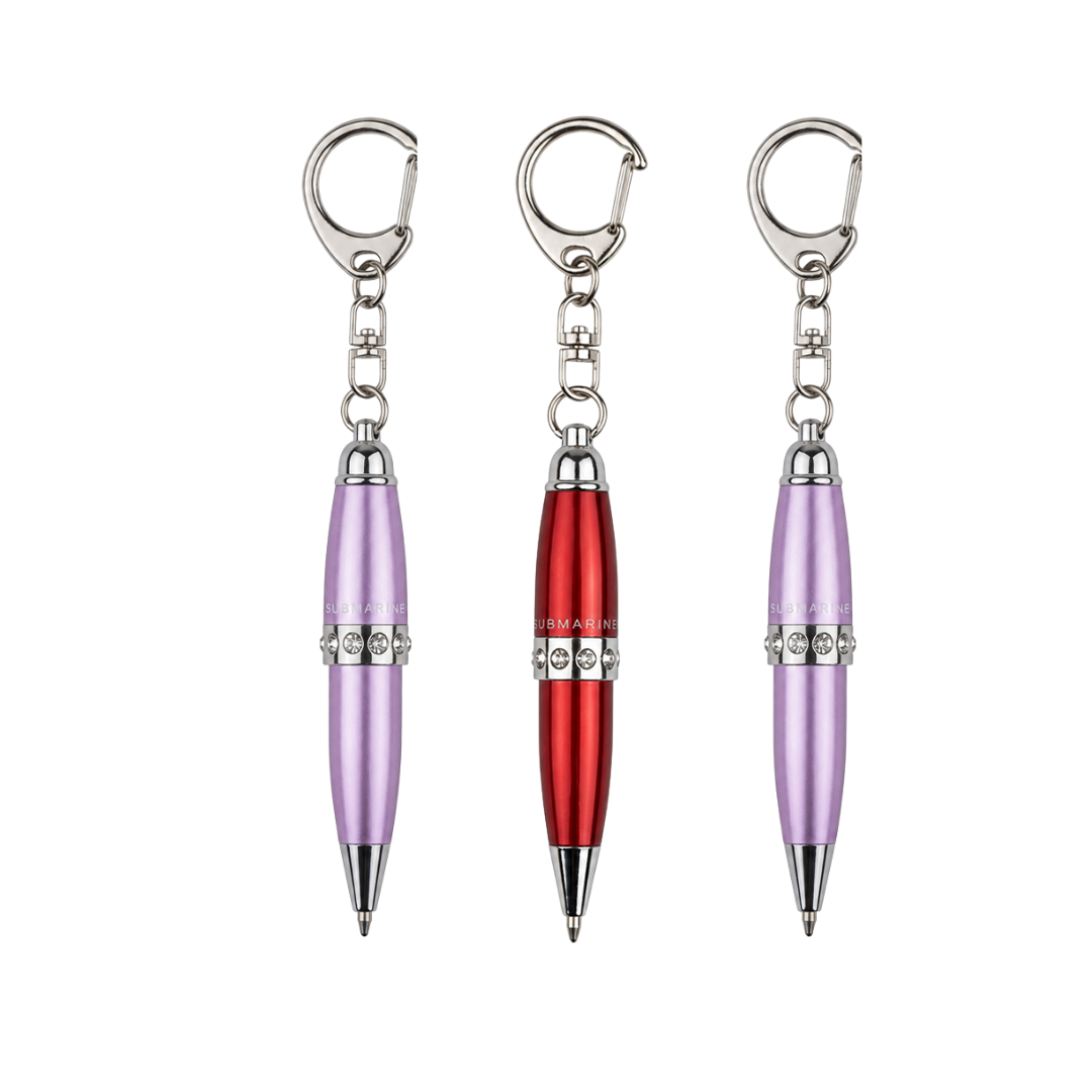 Mini Pop Metallic Ball Pen – Set Of 3