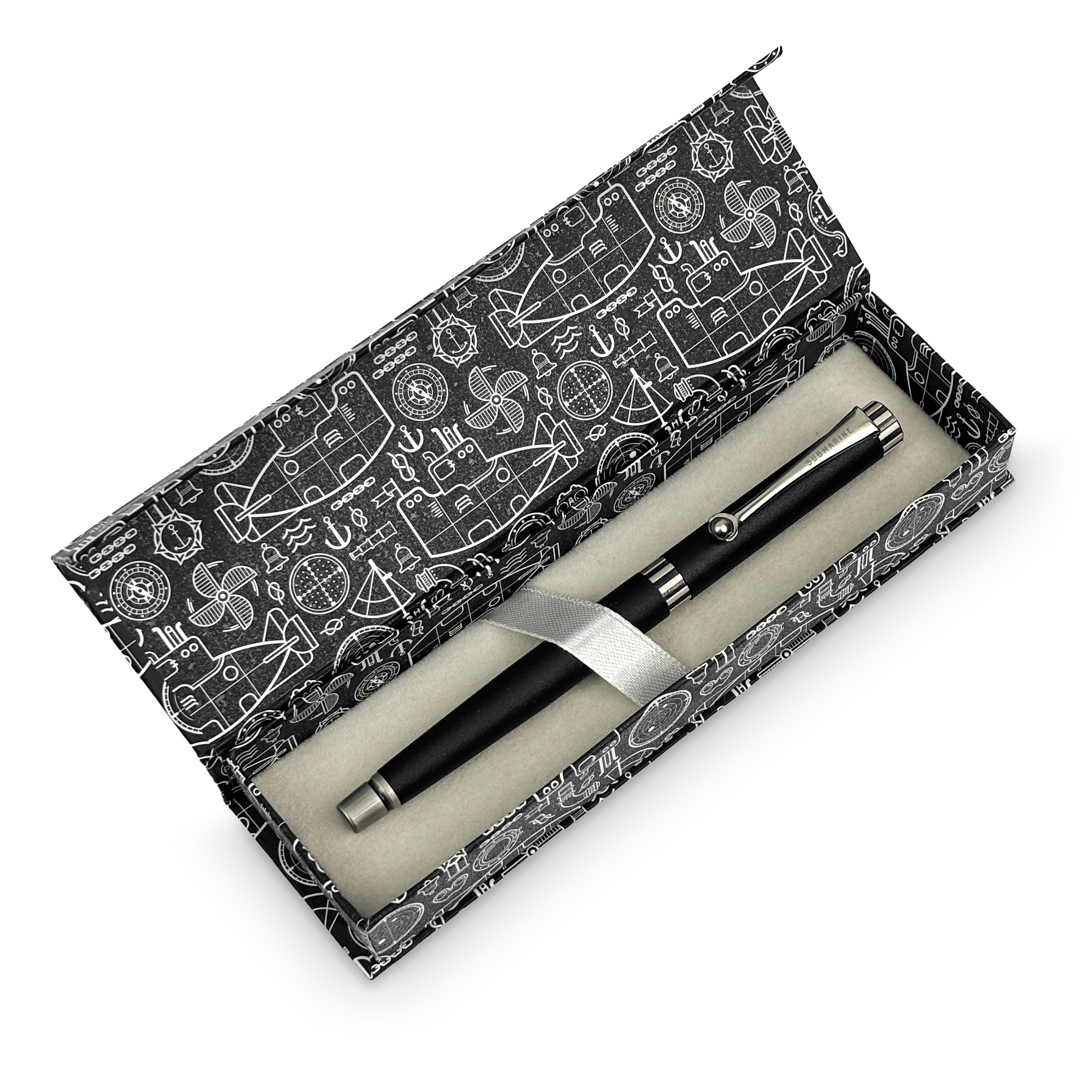 Regal Silver Metal Roller Pen