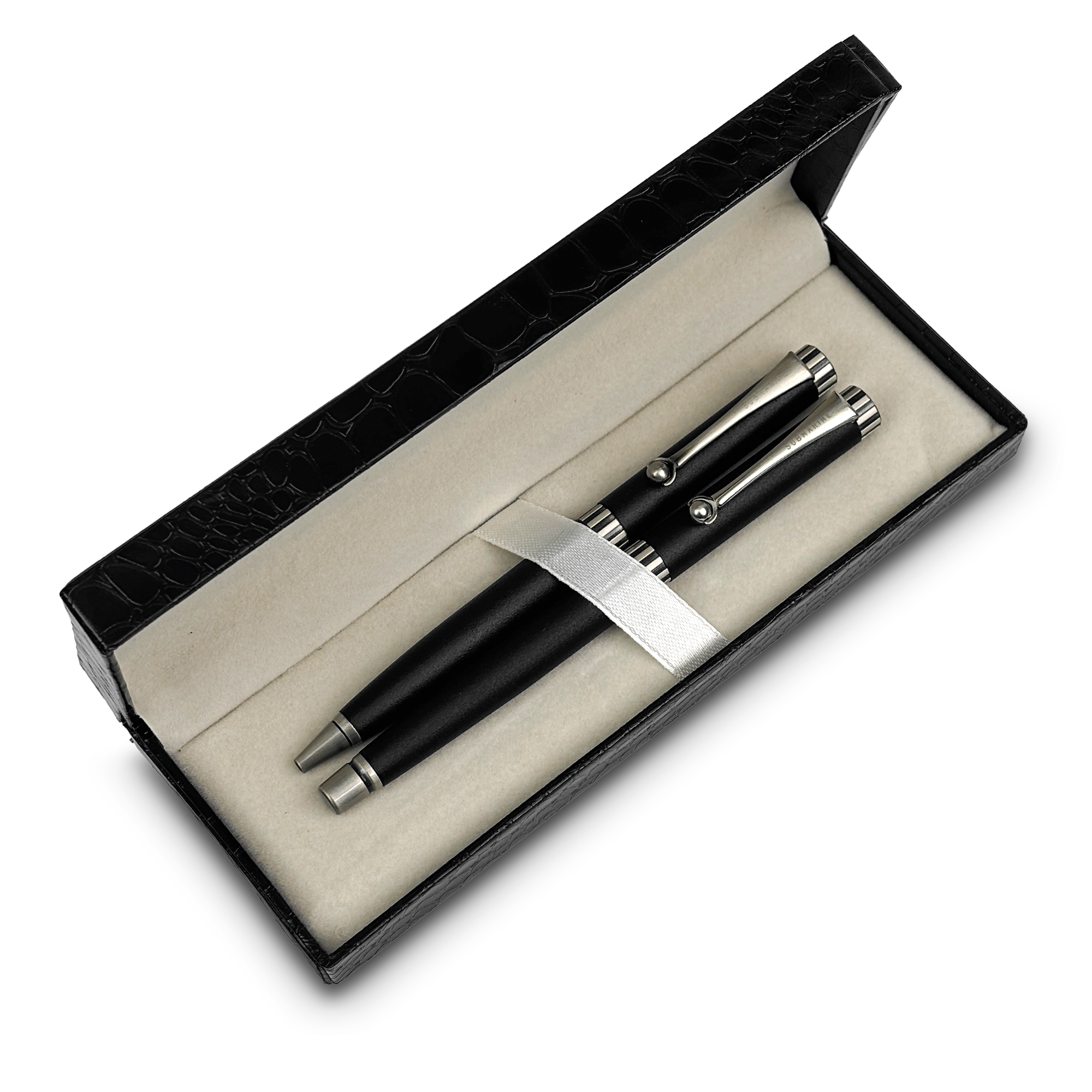 Regal Silver Metal Pen & Roller Pen Combo - Submarine Pens