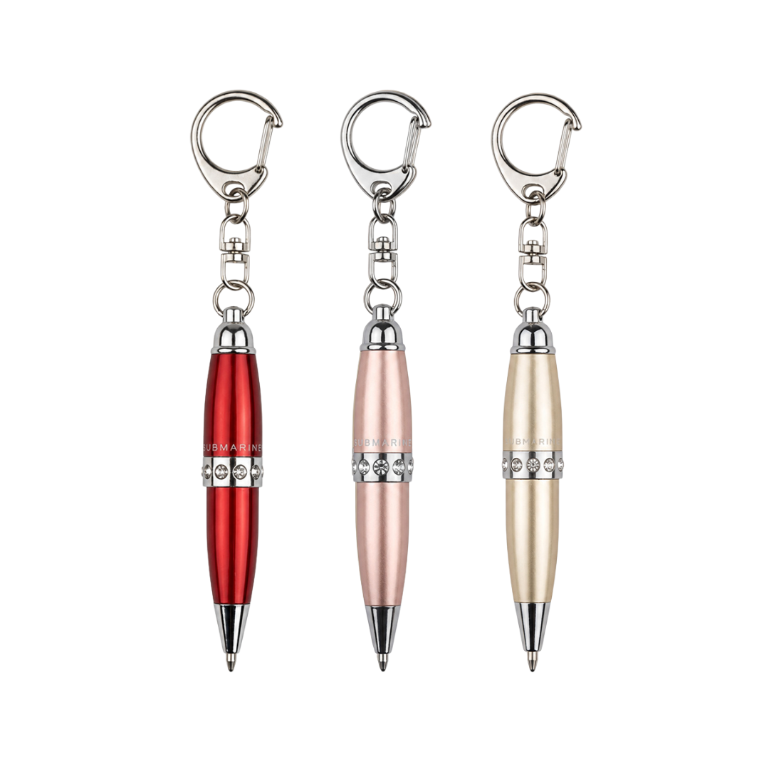 Mini Pop Metallic Ball Pen – Set Of 3