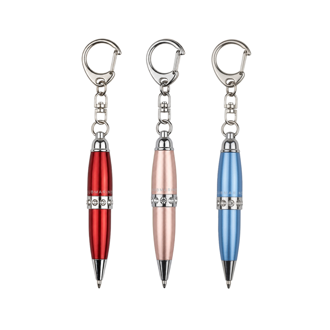 Mini Pop Metallic Ball Pen – Set Of 3
