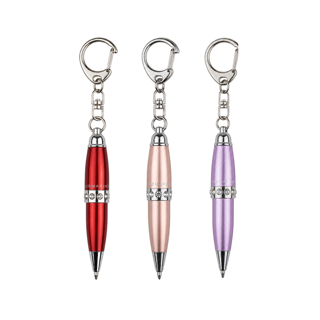 Mini Pop Metallic Ball Pen – Set Of 3