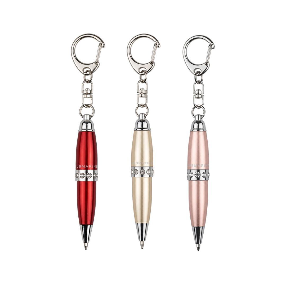 Mini Pop Metallic Ball Pen – Set Of 3