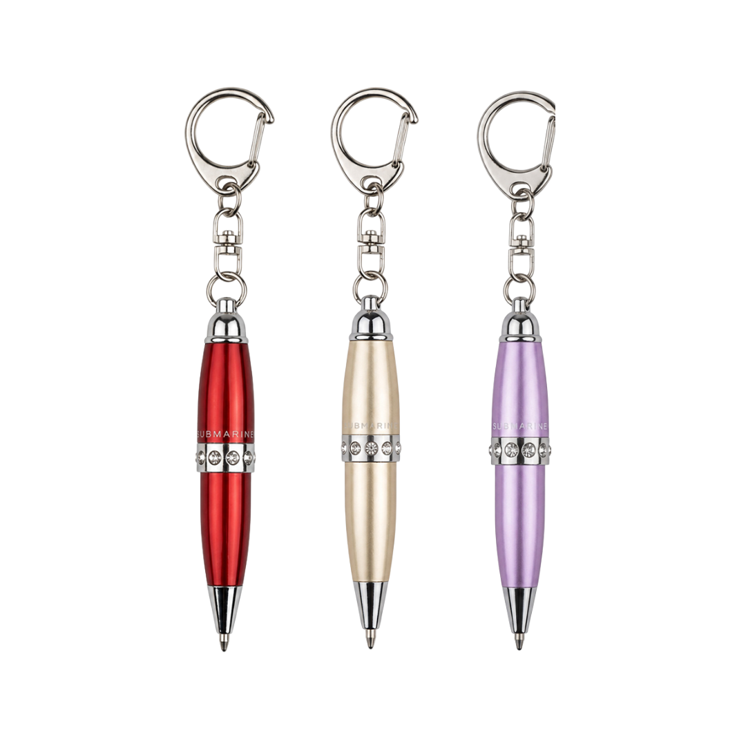 Mini Pop Metallic Ball Pen – Set Of 3