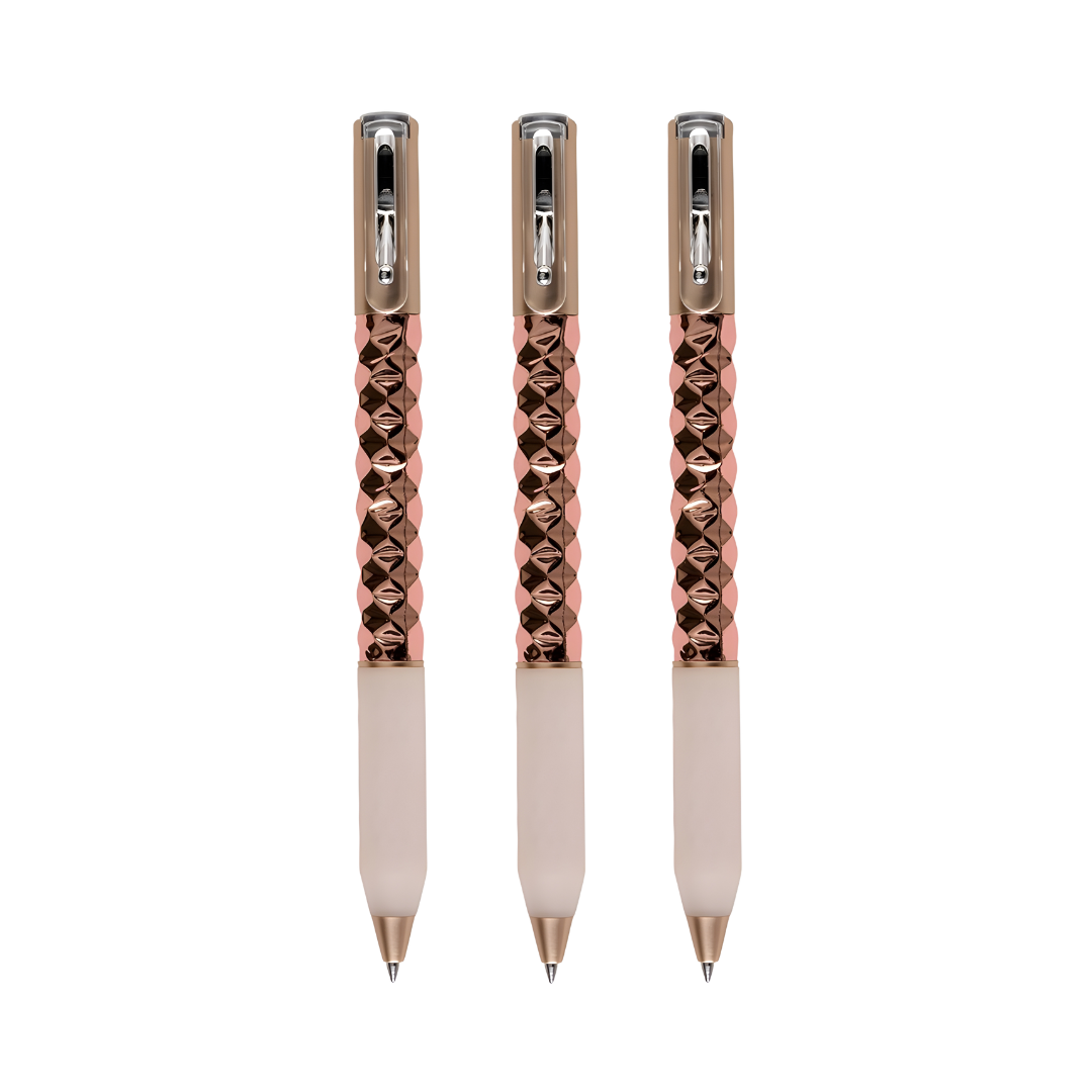 KINETIQ Retractable Ball Pen - Set of 3