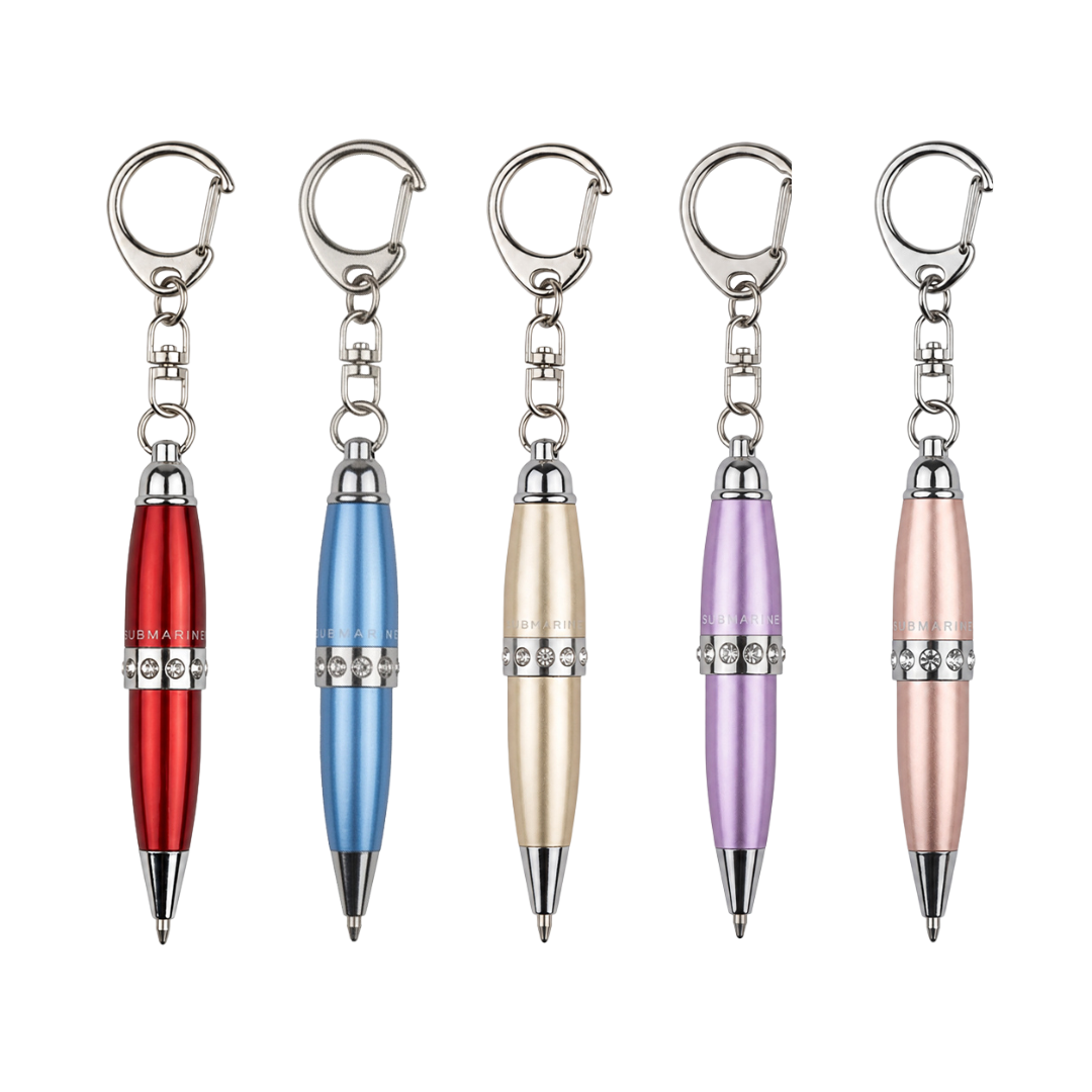Mini Pop Metallic Ball Pen – Set Of 5