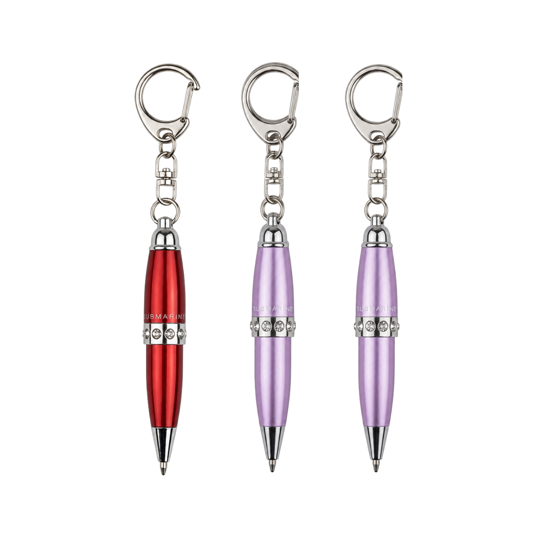 Mini Pop Metallic Ball Pen – Set Of 3
