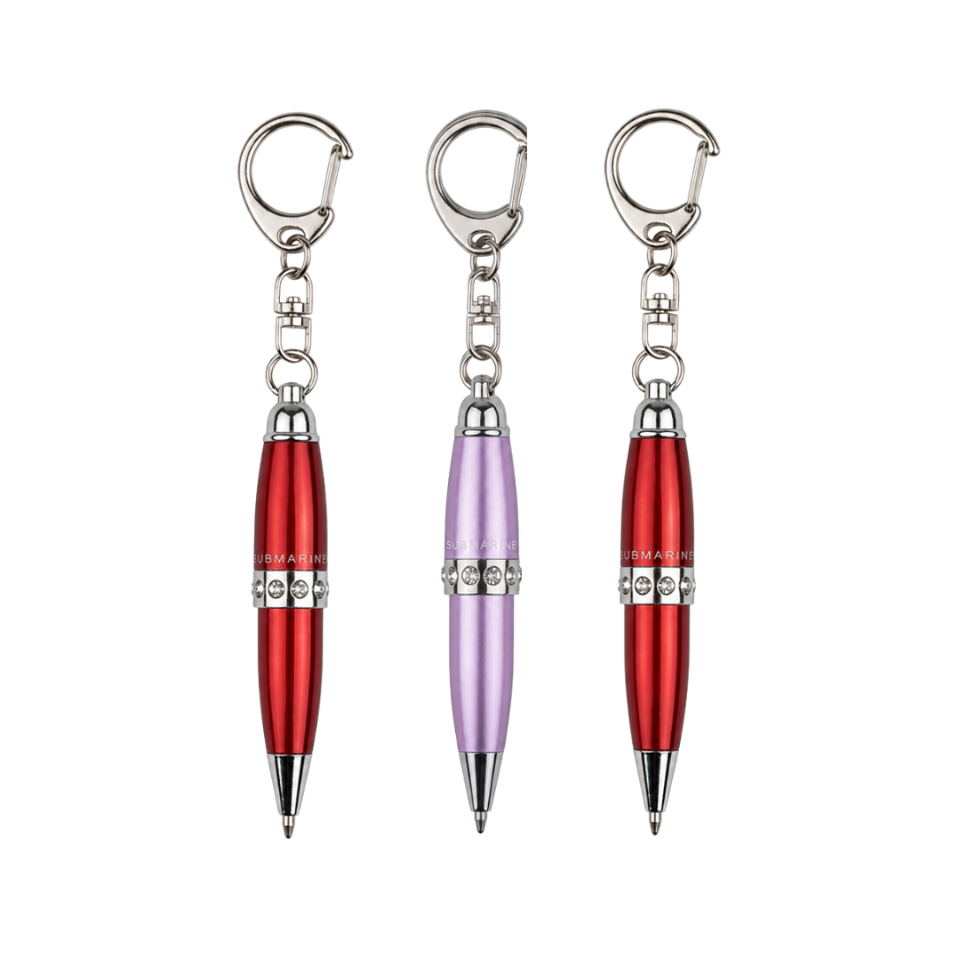 Mini Pop Metallic Ball Pen – Set Of 3