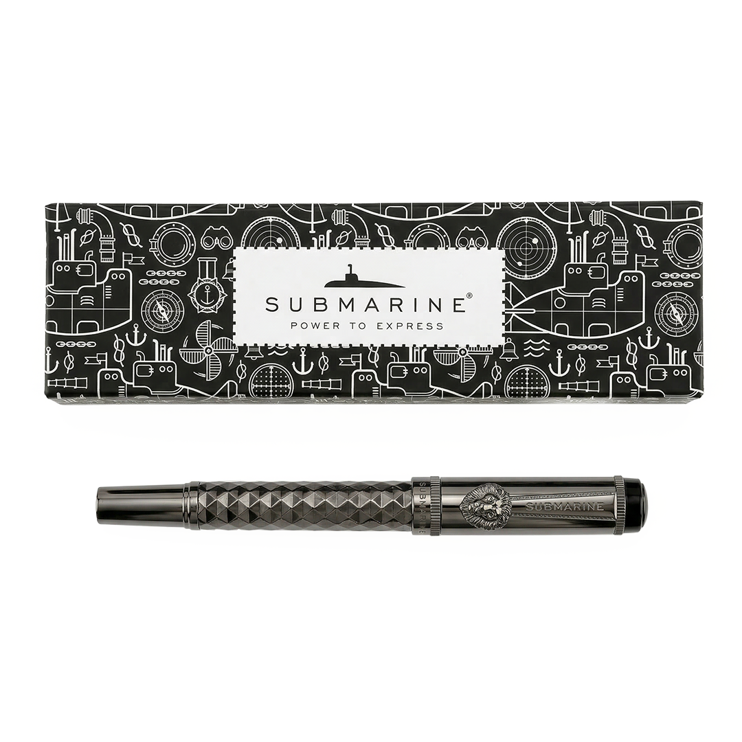 Royal Edition Lion Metal Roller Pen