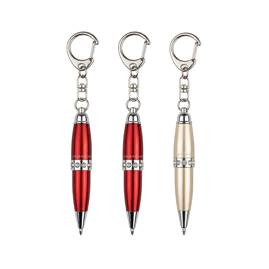Mini Pop Metallic Ball Pen – Set Of 3