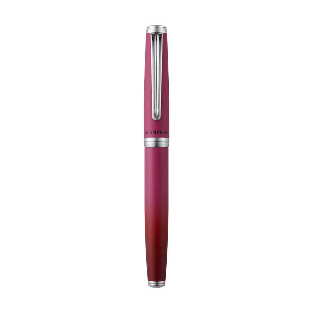 Horizon Dual Shade Fragrance Roller & Fountain Pen Set - Vintage Rose