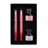 Horizon Dual Shade Fragrance Roller & Fountain Pen Set - Vintage Rose